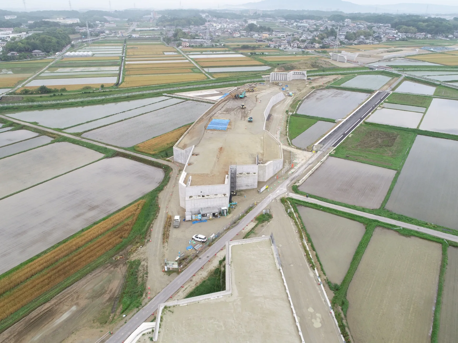 令和3年度155号豊田南BP宮口地区道路建設工事の内起工測量